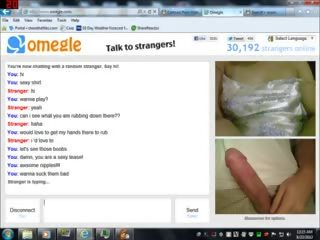 Omegle Cum For young female In Lingerie